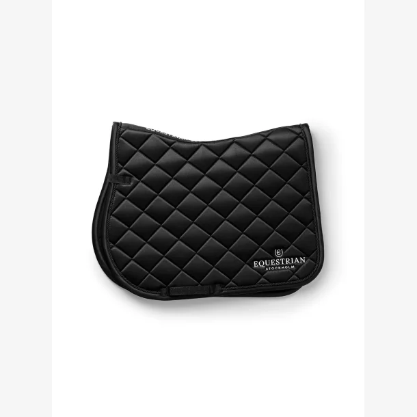 Equestrian Stockholm Spring Sadelunderlag Line - Sort - COB