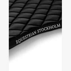 Equestrian Stockholm Spring Sadelunderlag Line - Sort - COB