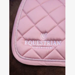 Equestrian Stockholm Spring Sadelunderlag Line - Pink - FULL