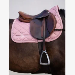 Equestrian Stockholm Spring Sadelunderlag Line - Pink - FULL