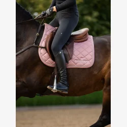 Equestrian Stockholm Spring Sadelunderlag Line - Pink - FULL