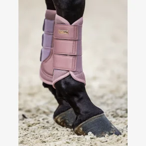 Equestrian Stockholm Brushing Boots - Pink