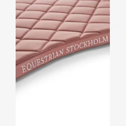 Equestrian Stockholm Spring Sadelunderlag Line - Pink - FULL