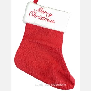 HG Glitter Julesok - Rd