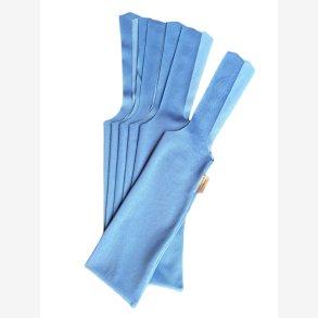 Manposest  6 stk - Lysebl - 10x25 cm