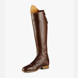 PE Mazziano Ladies Long Leather Dress Riding Boots - Brun
