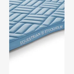 Equestrian Stockholm Spring Sadelunderlag Modern - Midsummer Blue - FULL