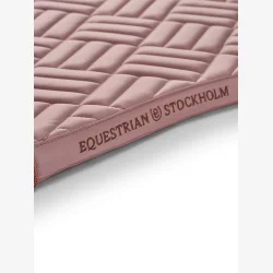 Equestrian Stockholm Dressur Sadelunderlag - Modern Midsummer Blush - FULL