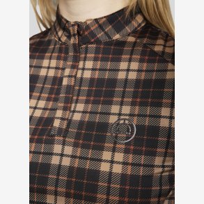 MoClaire Checked Trningstrje - Sort