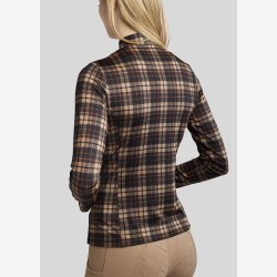 MoClaire Checked Trningstrje - Sort