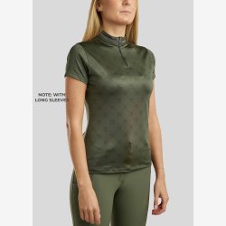 MoAvina AO printed Monogram - Pine Green - LANGE RMER