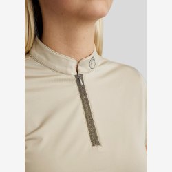 MoGloria Trningsbluse m. Caviar Tape