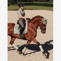 Equestrian Stockholm Dressur Sadelunderlag - Pistachio - FULL