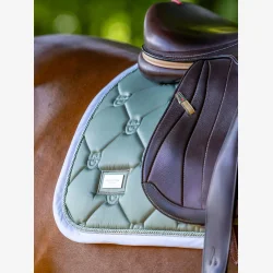 Equestrian Stockholm Spring Sadelunderlag - Pistachio - FULL