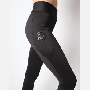 Montar Rebel Sequin Tight - Black