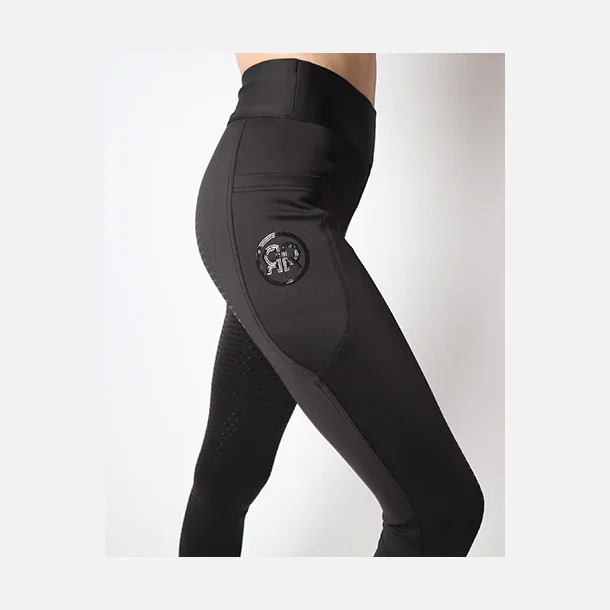 Montar Rebel Sequin Tight - Black
