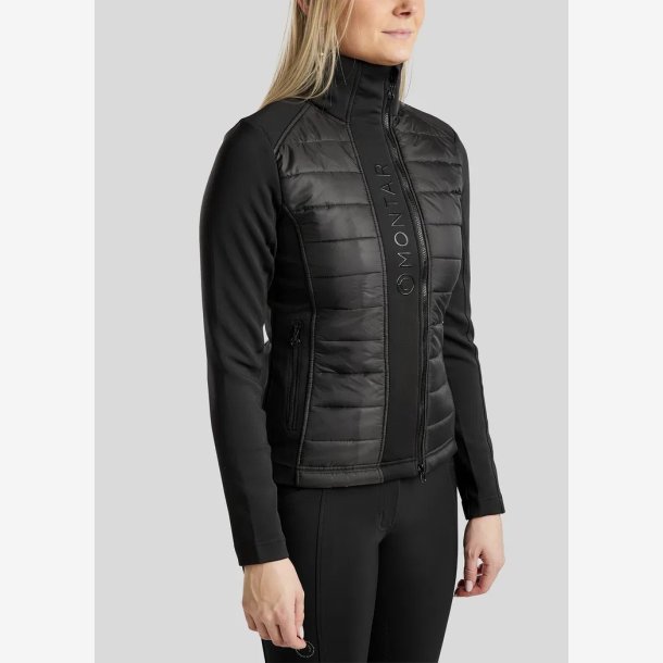 Montar Quilted Jakke - Emma - Sort