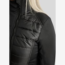 Montar Quilted Jakke - Emma - Sort