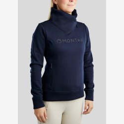 MoNaja Sweatshirt m. Gun Metal Krystaller