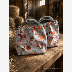 Lundgreen Stigb�jlesokker - Softshell - Beige med r�ve