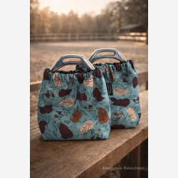 Lundgreen Stigb�jlesokker - Softshell - Petrol m. blade