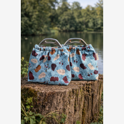 Lundgreen Stigb�jlesokker - Softshell - Petrol m. blade