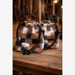 Lundgreen Stigb�jleposer- Fleece - Brun m. tern