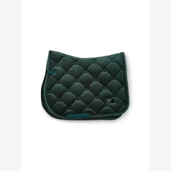 Equestrian Stockholm Spring Sadelunderlag - Velvet - Sycamore Green