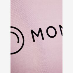 MoHannah T-Shirt m. Houndstooth Logo - Candy Pink