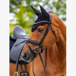 Equestrian Stockholm Hut - Velvet - Sort