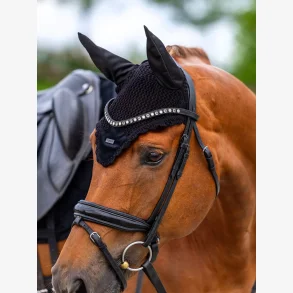 Equestrian Stockholm Hut - Velvet - Sort