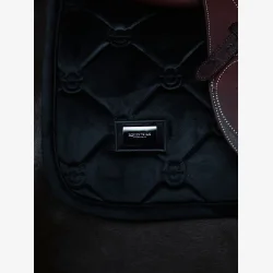 Equestrian Stockholm Spring Sadelunderlag - Velvet - Sort