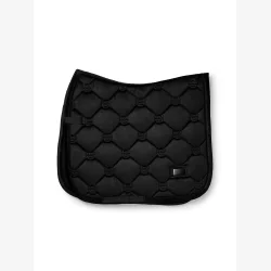 Equestrian Stockholm Dressur Sadelunderlag - Velvet - Sort