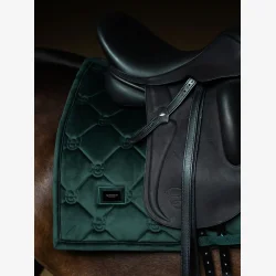 Equestrian Stockholm Dressur Sadelunderlag - Velvet - Sycamore Green