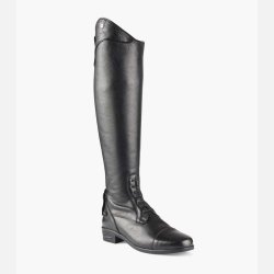 PE Veritini Ladies Long Leather Field Riding Boots - Sort