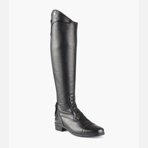 PE Veritini Ladies Long Leather Field Riding Boots - Sort