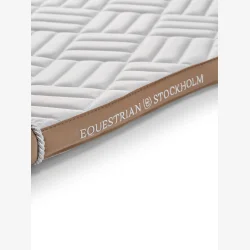 Equestrian Stockholm Spring Sadelunderlag - Modern White Sand