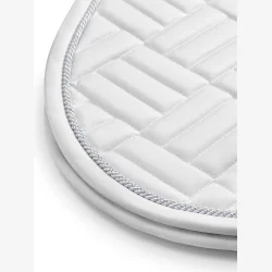 Equestrian Stockholm Spring Sadelunderlag - Modern White Perfection Silver