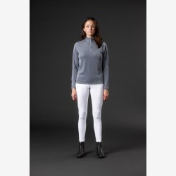 EQ Shimmer Bluse - Asphalt