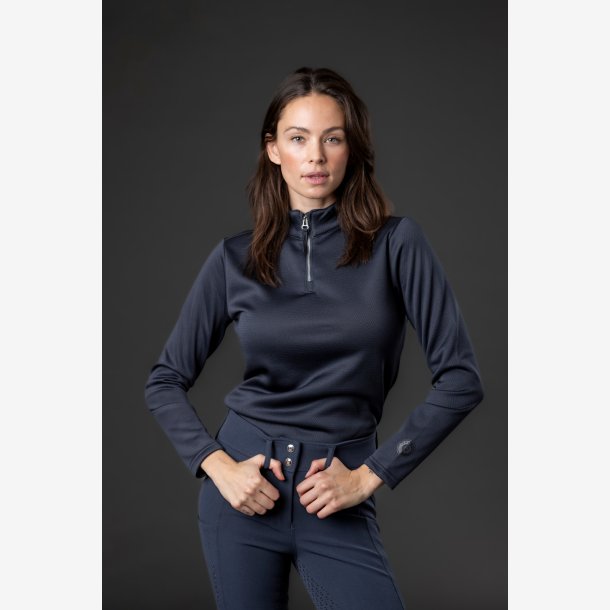 EQ Scarlet Bluse - Navy