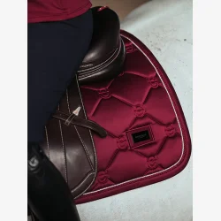 ES Spring Sadelunderlag - Bordeaux - FULL