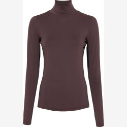 Catago Peggy hjhalset bluse -  Truffle