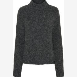Catago Valerie strik pullover - M�rkegr� Melange