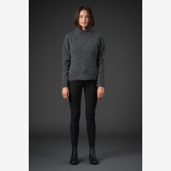 Catago Valerie strik pullover - M�rkegr� Melange