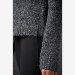 Catago Valerie strik pullover - M�rkegr� Melange