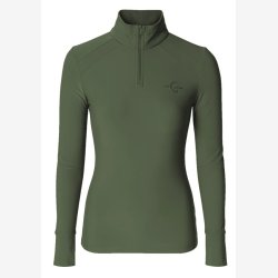 Covalliero Active Shirt - Forest Green