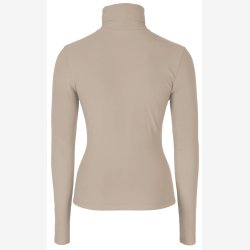 Covalliero Active Shirt med turtleneck - Beige