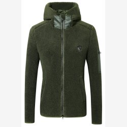 Covalliero Hoodie Jakke - Opal Green