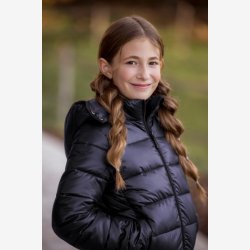 Covalliero Quilted kort Jakke - Dark Navy - Brn