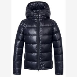 Covalliero Quilted kort Jakke - Dark Navy - Brn